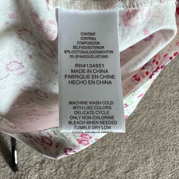 WAYF Nella midi shift dress size S floral spaghetti straps cottagecore pockets - Picture 12 of 12